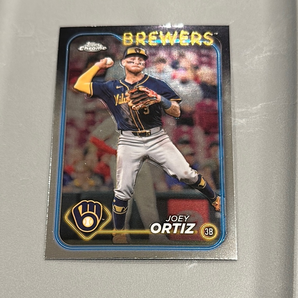 Brewers Baseball Trading Card
